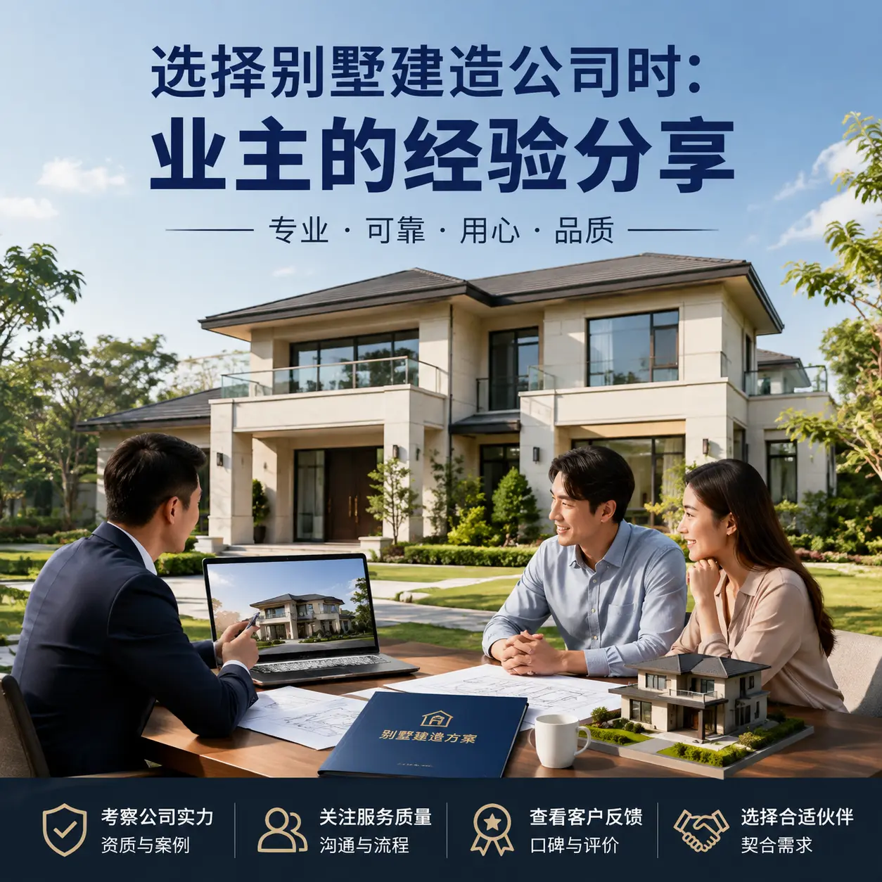 选择别墅建造公司时： 贵州 业主的经验分享
