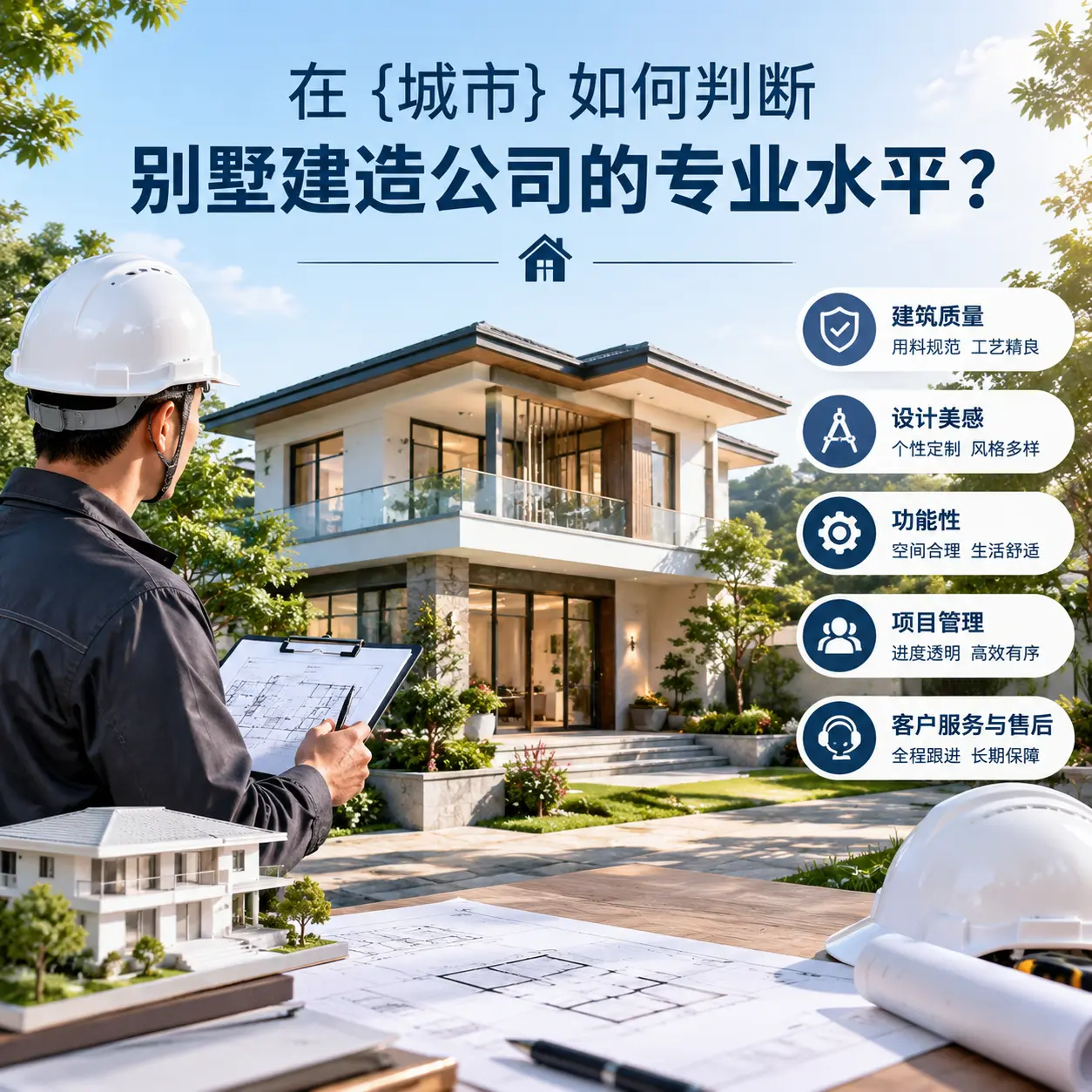 在 贵州 如何判断别墅建造公司的专业水平？