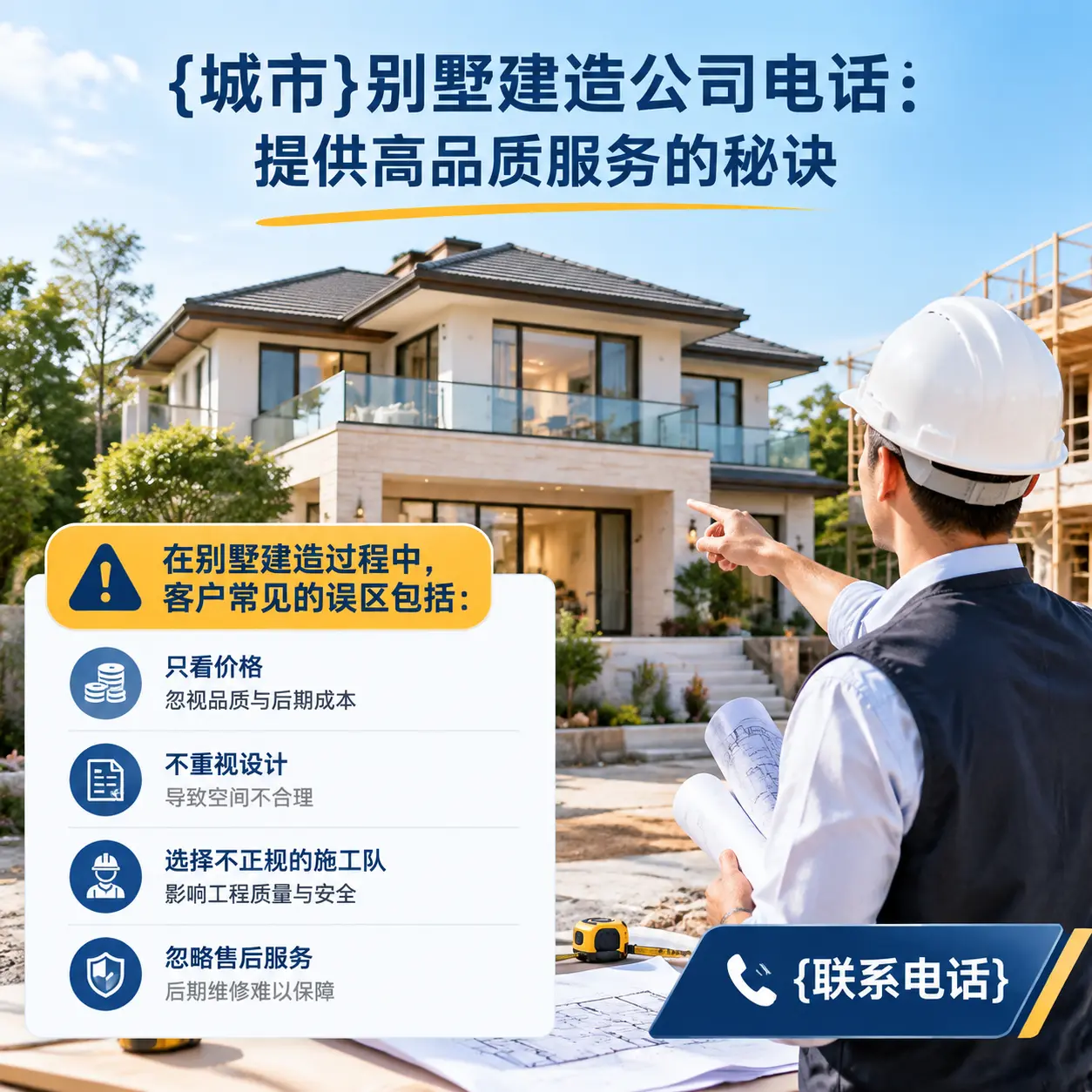 贵州别墅建造公司电话：提供高品质服务的秘诀
