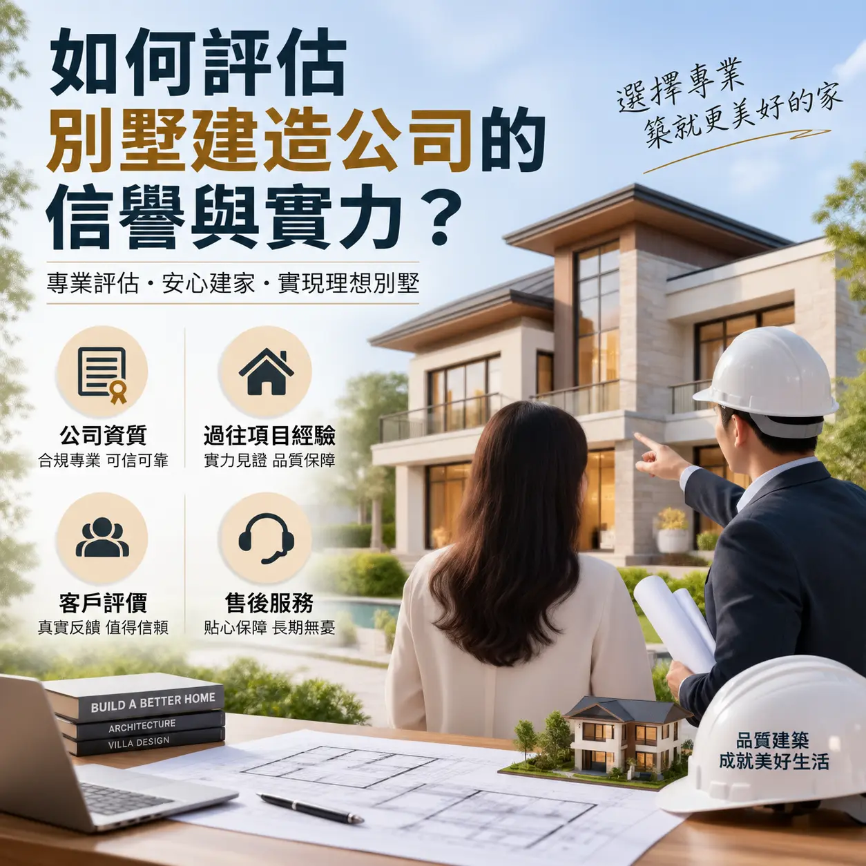 如何评估 贵州 别墅建造公司的信誉与实力?