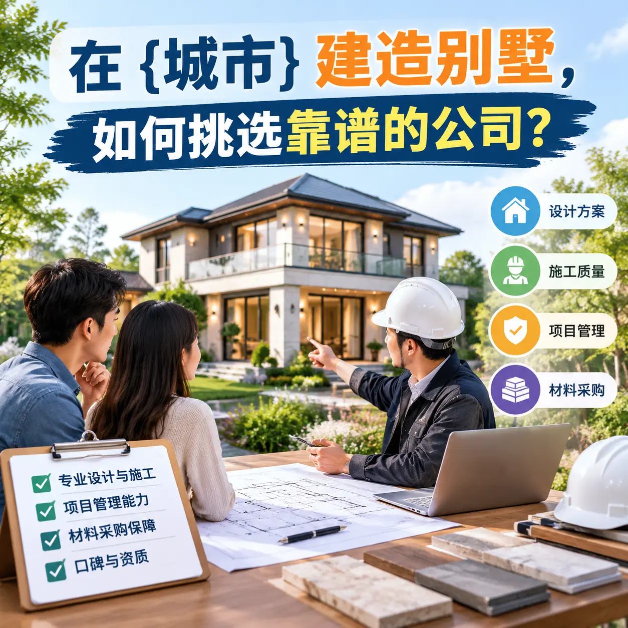 在 贵州 建造别墅,如何挑选靠谱的公司?