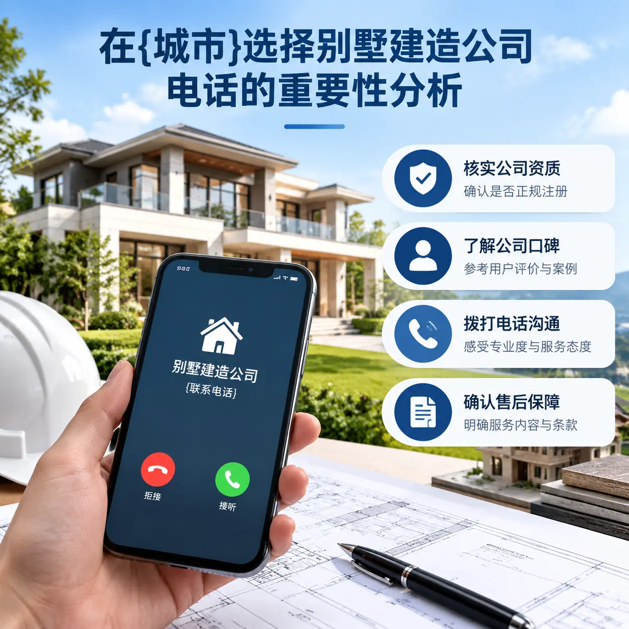 在贵州选择别墅建造公司电话的重要性分析