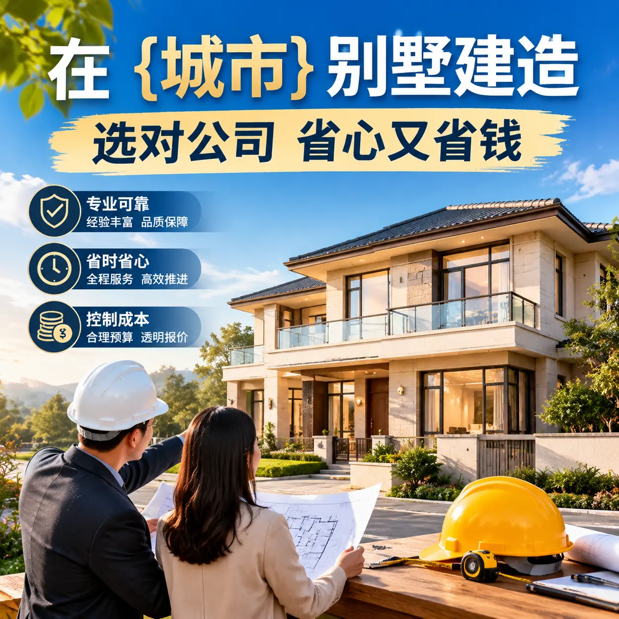 在 贵州 别墅建造，选对公司省心又省钱