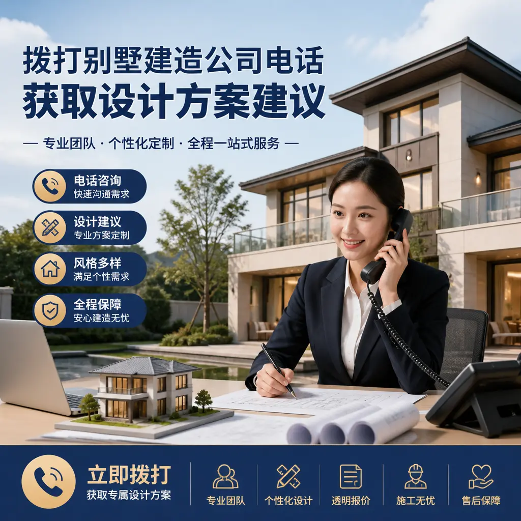 拨打贵州别墅建造公司电话,获取设计方案建议