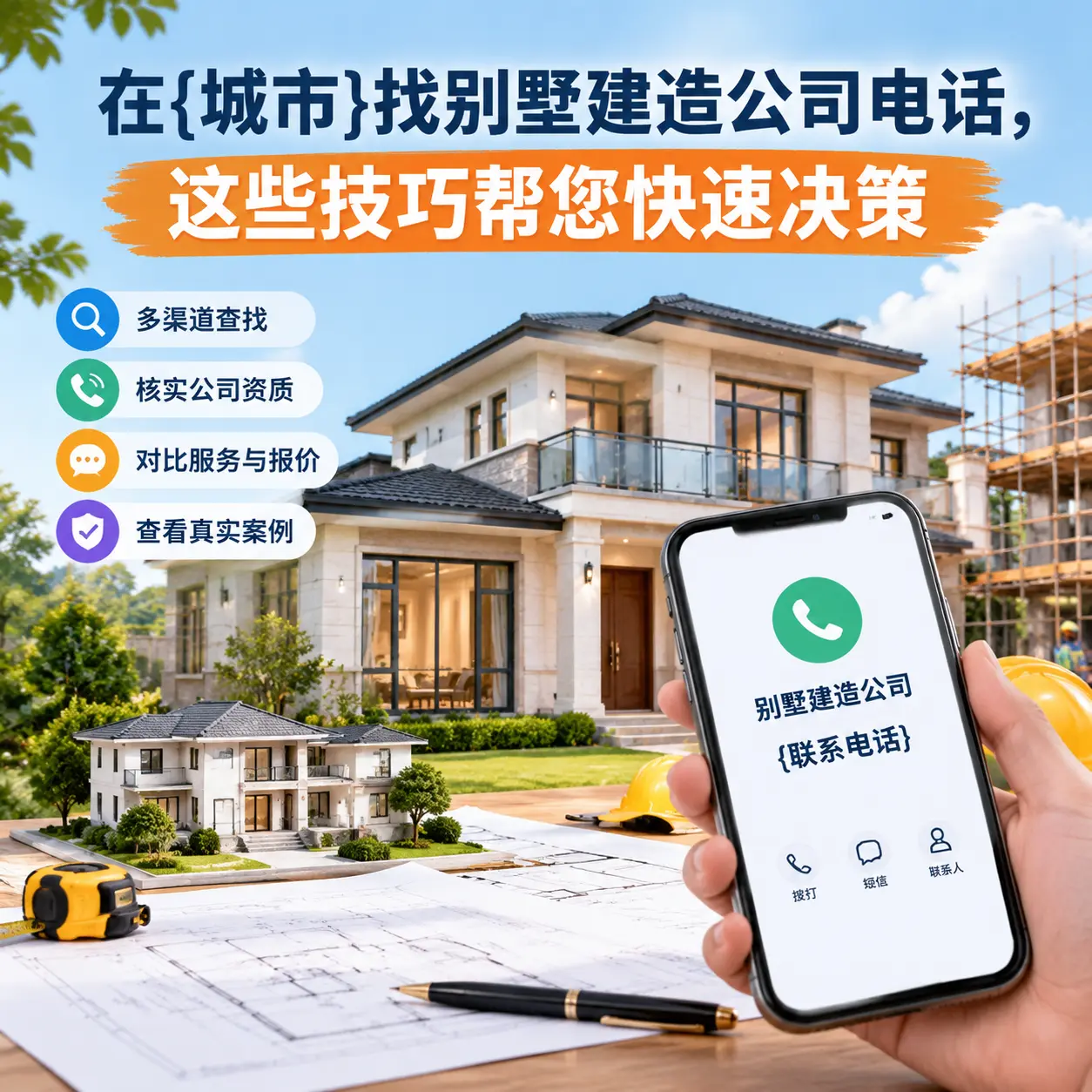 在贵州找别墅建造公司电话,这些技巧帮您快速决策