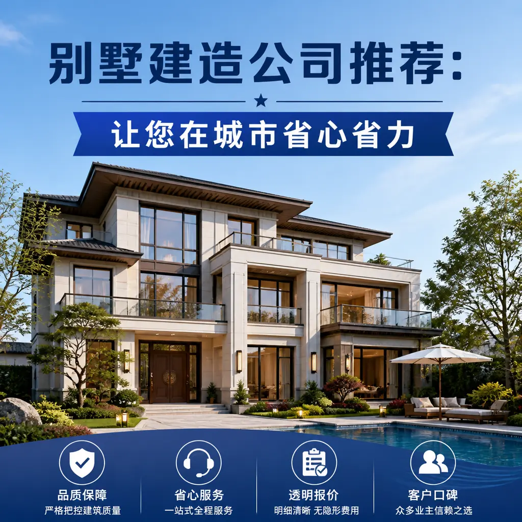 别墅建造公司推荐:让您在 贵州 省心省力