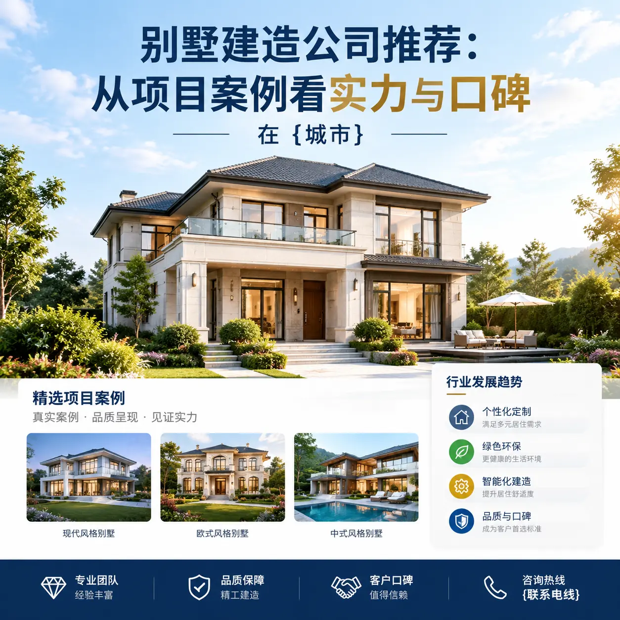 别墅建造公司推荐:从项目案例看实力与口碑在 贵州